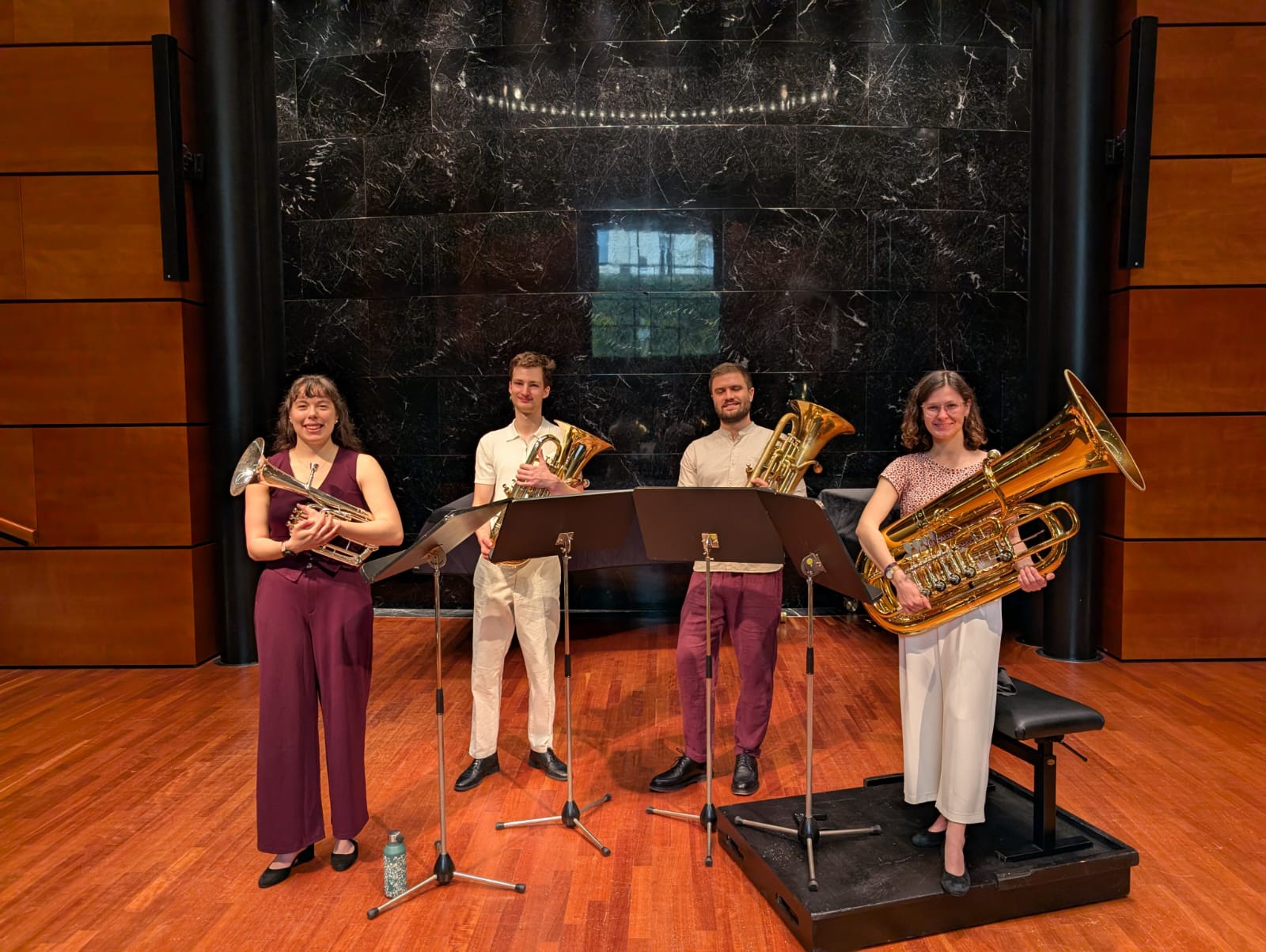 Amabile Brass: Ein neues Quartett bringt frischen Wind in die deutsche Klassikszene